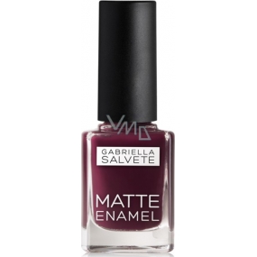 Gabriella Salvete Matte Enamel nail polish 101 Pinot Noir 11 ml