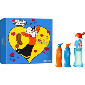 Moschino I Love Love Eau de Toilette for Women 30 ml + Body Lotion 25 ml + Shower Gel 25 ml, Gift Set