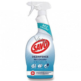 Savo For chlorine-free limescale disinfectant spray 700 ml