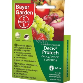 Bayer Garden Decis Protech insecticide fruit and vegetables 2 x 5 ml