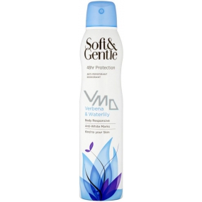 Soft & Gentle Verbena & Waterlily antiperspirant deodorant spray 150 ml