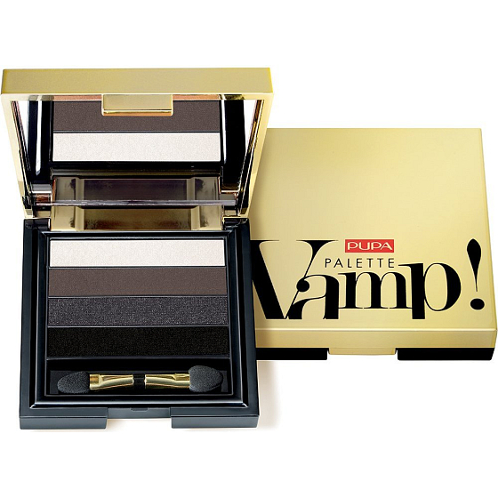 Pupa Vamp Palette eyeshadow palette 001 Smoky Black 4 g