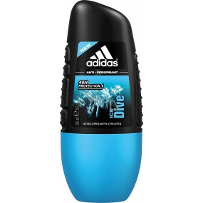 Adidas Ice Dive 48h ball antiperspirant deodorant roll-on for men 50 ml