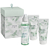 Atkinsons English Garden Green Tea & Cherry Oil body water for women 100 ml + body lotion 75 ml + shower gels 75 ml, cosmetic set