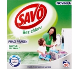 Savo Universal chlorine-free washing powder for colored and white laundry 20 doses 1.4 kg