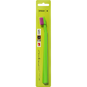 Spokar X 3429 soft toothbrush, medium soft Spokar X 3429 soft toothbrush, medium soft