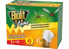 Biolit Aroma Electric vaporizer with the smell of orange mosquito 45 nights movement + refill 27 ml