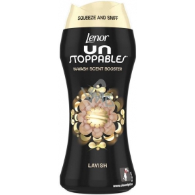 Lenor Unstoppables Lavish washing machine fragrance beads give the laundry an intense fresh scent until the next wash 210 g