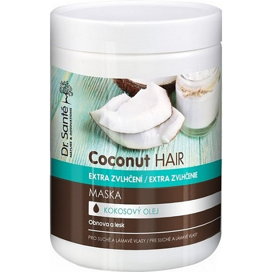 Dr. Santé Coconut Coconut oil mask for dry and brittle hair 1 l
