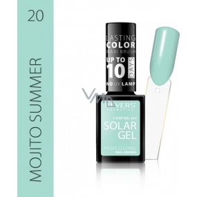 Revers Solar Gel gel nail polish 20 Mojito Summer 12 ml
