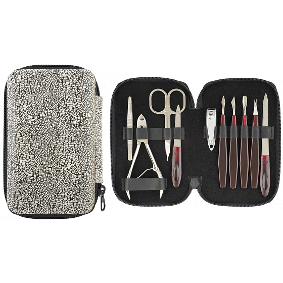 Dup Manicure Urbania leatherette 10 piece pattern 230402-345