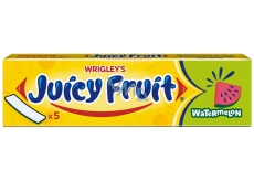 Wrigleys Juicy Fruit Watermelon - Melon chewing gum slices 5 pieces 13 g