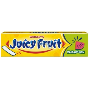 Wrigleys Juicy Fruit Watermelon - Watermelon chewing gum slices 5 pieces 13 g