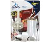 Glade Electric Scented Oil Cozy Apple & Cinnamon - Apple and cinnamon electric air freshener machine with liquid filling 20 ml