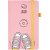 Albi Diary 2020 pocket with rubber band Sneakers 15 x 9.5 x 1.3 cm