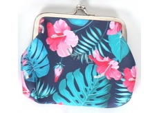 Albi Original Portmonka for clip Hibiscus 12 cm x 9.5 cm x 1.5 cm