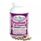 Dr. Popov Psyllium Probio capsules fiber for healthy intestinal microflora, enriched with friendly bacteria 120 pieces 104 g