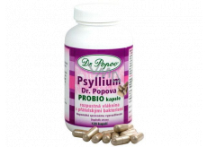 Dr. Popov Psyllium Probio capsules fiber for healthy intestinal microflora, enriched with friendly bacteria 120 pieces 104 g