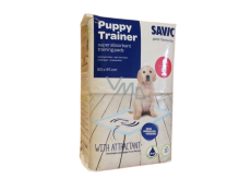 Savic Puppy Trainer Diapers, educational pads for puppies, perfectly absorbing 60 x 45 cm 30 pieces