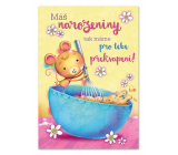 Ditipo Playing birthday card You have a birthday We cooked porridge Jiří Helekal 224 x 157 mm