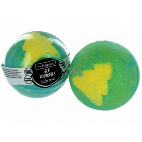 The Soap Story Elf Yourself Christmas sparkling bath bomb 120 g