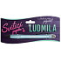 Nekupto Glowing Pen with the Name Ludmila, Touch Tool Controller 15 cm