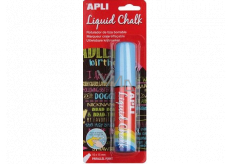 Apli Jumbo chalk marker cut tip blue 10 x 15 mm