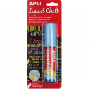 Apli Liquid Chalk Chalk marker blue 10 x 15 mm