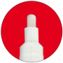 Apli Liquid Chalk Chalk marker round tip red 5,5 mm