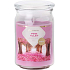 Emocio Pink Alley - Pink Alley scented candle glass with glass lid 453 g 93 x 142 mm