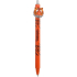 Colorino Rubber pen Wild animals orange, blue refill 0,5 mm