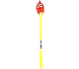 Albi Kvído Liner rubber yellow Octopus, black refill 19 cm