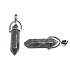 Labradorite pendulum hexagon pendant natural stone 41 x 13 mm, stone of transformation