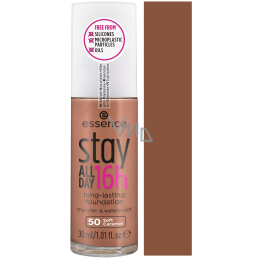 Essence Stay All Day 16h Long-lasting Foundation make-up 50 Soft Caramel 30  ml - VMD parfumerie - drogerie