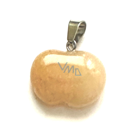 Avanturin Apple of knowledge pendant natural stone 1,5 cm, lucky stone