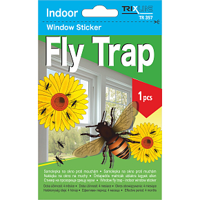 Trixline Fly Trap window sticker against flies 1 piece TR357