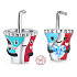 Charm Sterling silver 925 Drinking mug, bead for bracelet, food and drink