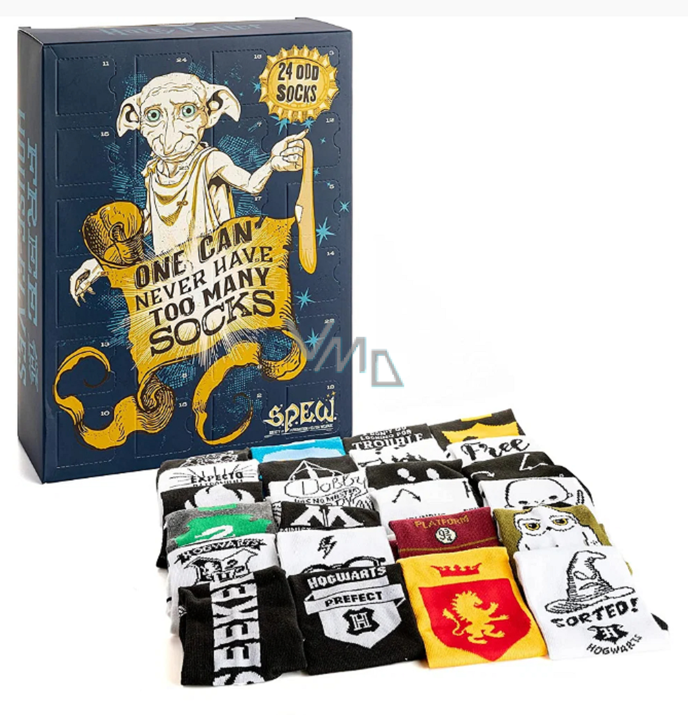 Epee Merch Harry Potter Dobby Advent Calendar 24 days sock VMD