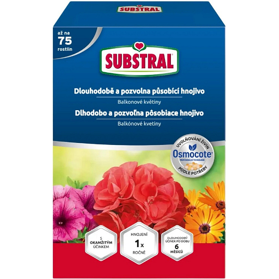 Substral Osmocote Fertilizer for Balcony Plants, 750 g