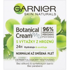 Garnier Skin Naturals Botanical Cream with Grape Extracts 24h Moisturizing Day Cream Normal & Mixed Skin 50 ml