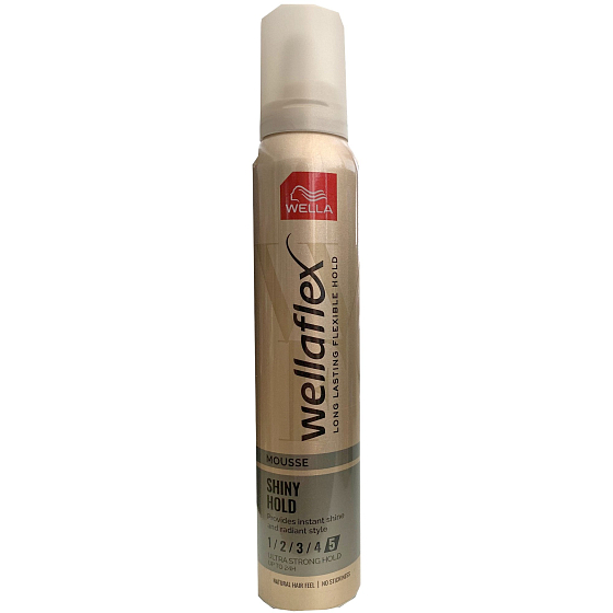 Wella Wellaflex Shiny Hold ultra strong strengthening foam hardener 200 ml