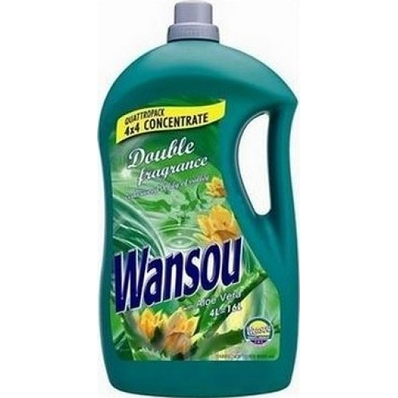 Wansou Double Fragrance Aloe Vera fabric softener concentrated 4 l = 16 l