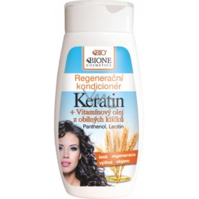 Bione Cosmetics Keratin & Wheat Germ Regenerating Conditioner for All Hair Types 260 ml