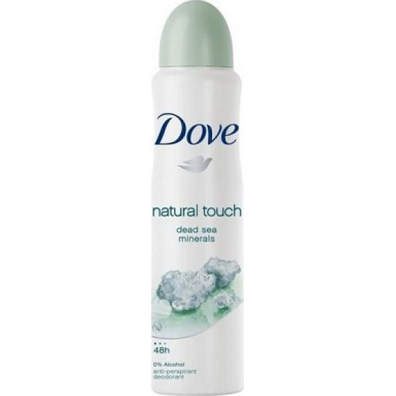 Dove Natural Touch antiperspirant deodorant spray for women 150 ml