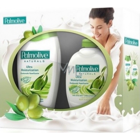 Palmolive Naturals Olive Milk Shower Gel 250 ml + Liquid Soap 300 ml, Natural Hydration Cosmetic Set