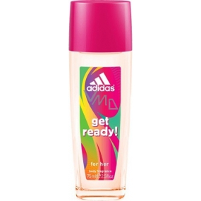 Adidas Get Ready! for Her perfume deodorant glass 75 ml