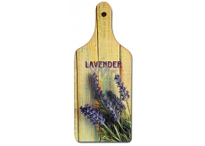 Bohemia Gifts Decorative cutting board Lavender Provence with original print 28 x 12 cm