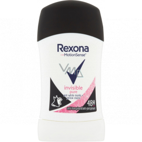 Rexona Invisible Pure antiperspirant deodorant stick for women 50 ml