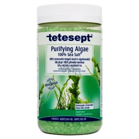 Tetesept Seaweed 100% Sea salt for natural cleansing and dehydration 900 g