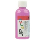 JP arts Paint for textiles on light materials glowing in the dark neon purple 50 g